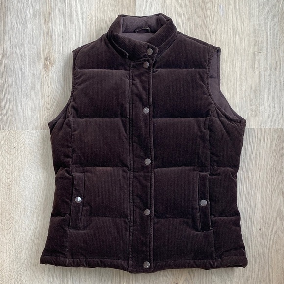 GAP Jackets & Blazers - GAP Corduroy Down Filled Puffer Vest